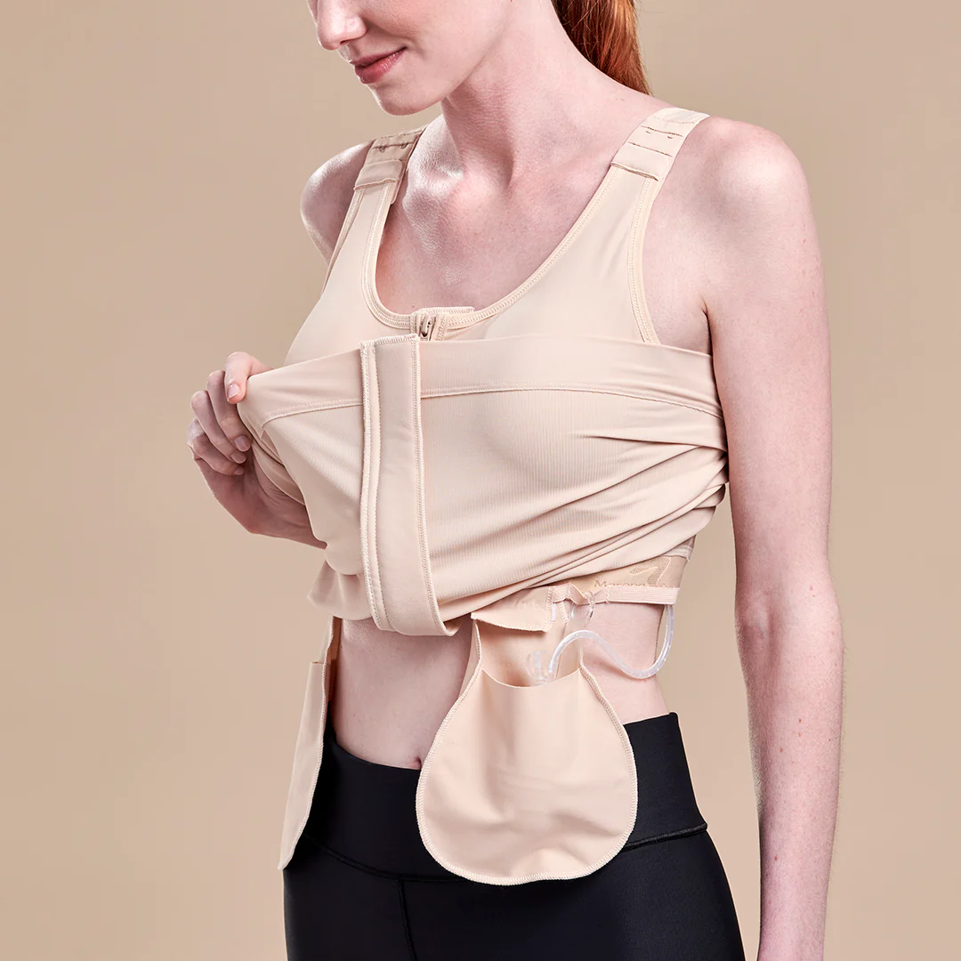 Caress  Pocketed Drain Bulb Management Camisole - Style No. CAR-815P-LP-11 - Image 3