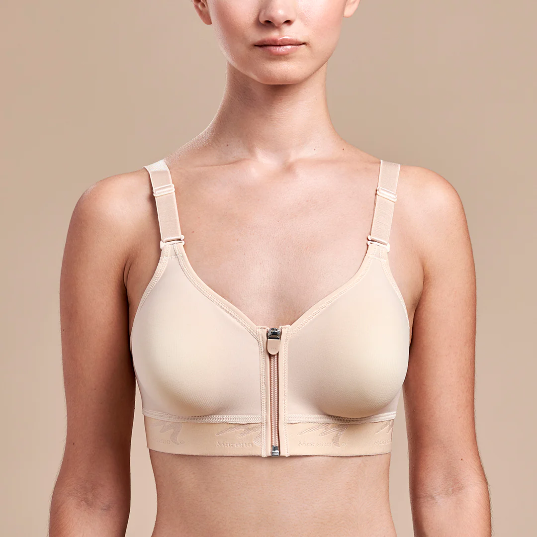 Caress Ultra-Low Coverage Pocketed Zip-Front Bra - Style No. CAR-B09Z-01, CAR-B09Z-10, CAR-B09Z-11 - Image 4