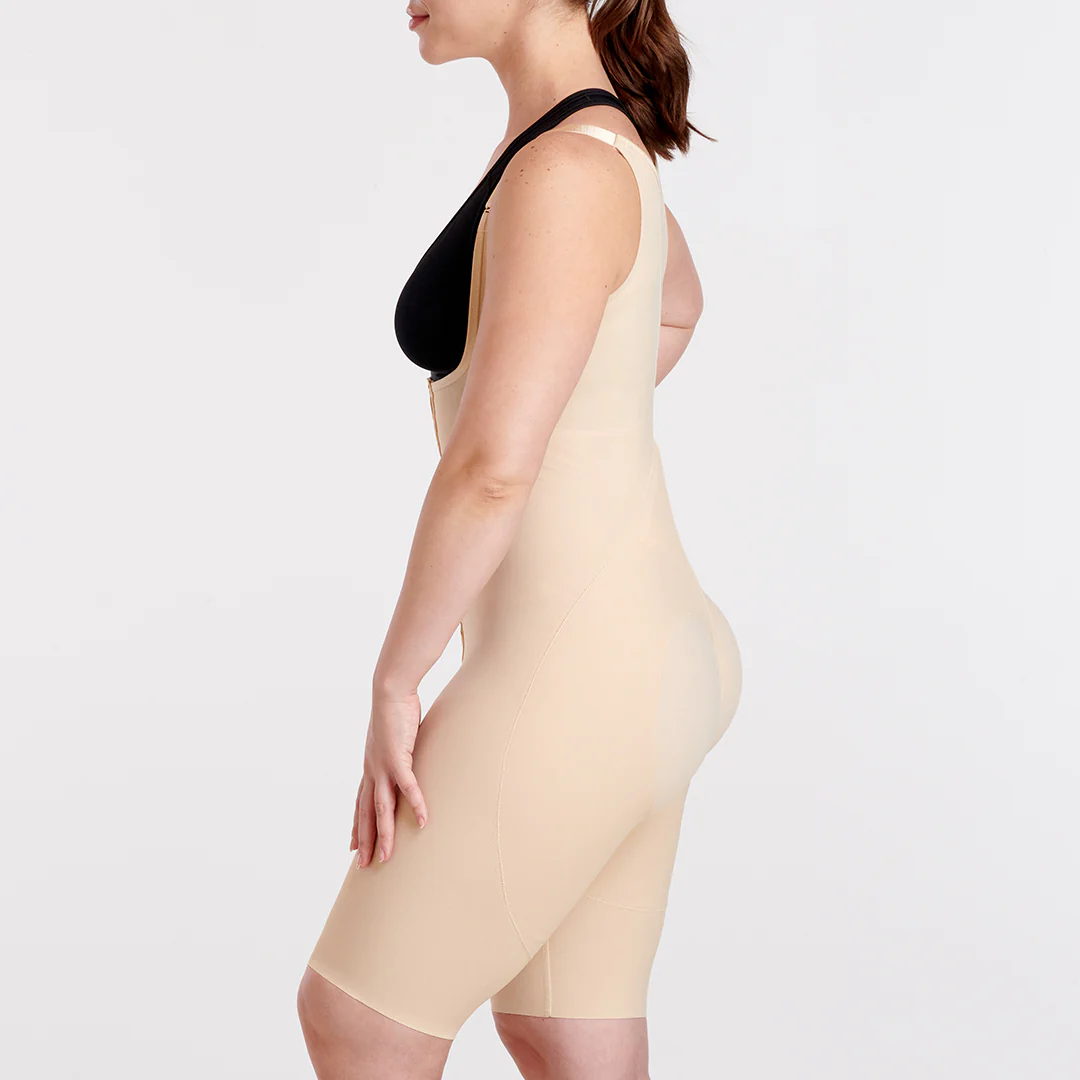 Compression Bodysuit for BBL Fat Transfer - Thigh Length - Style No. FBCS - Image 3