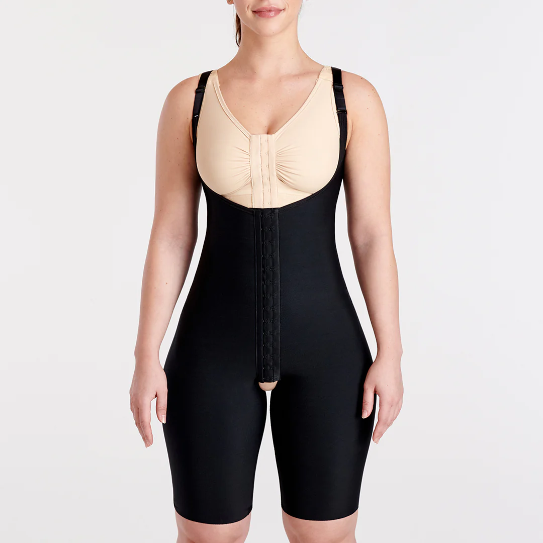 Compression Bodysuit for BBL Fat Transfer - Thigh Length - Style No. FBCS - Image 6