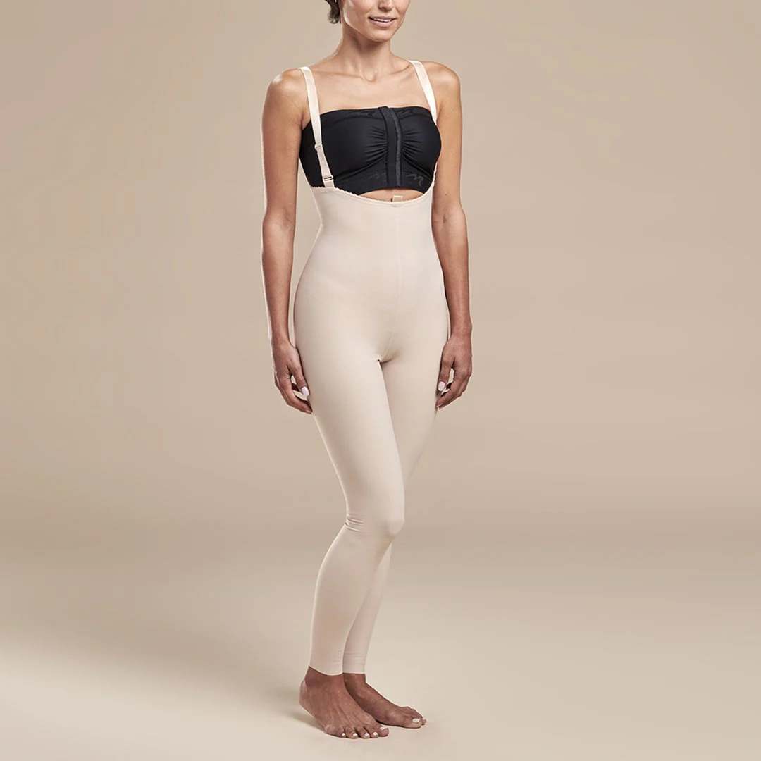 Zipperless Girdle with Suspenders - Ankle Length - Style No. FBL2 - Image 2