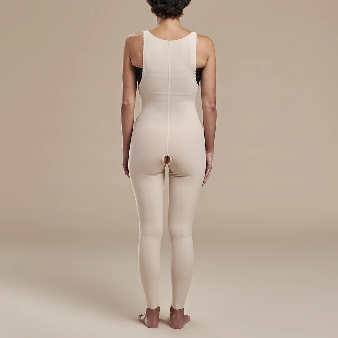 Zipperless Girdle with Suspenders - Ankle Length - Style No. FBL2 - Image 3