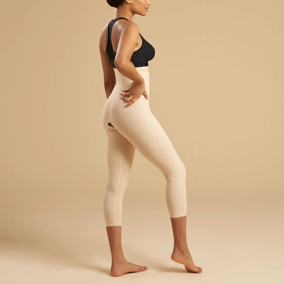 High-Waist Zipperless Girdle - Calf Length - Style No. LGM2 - Image 3
