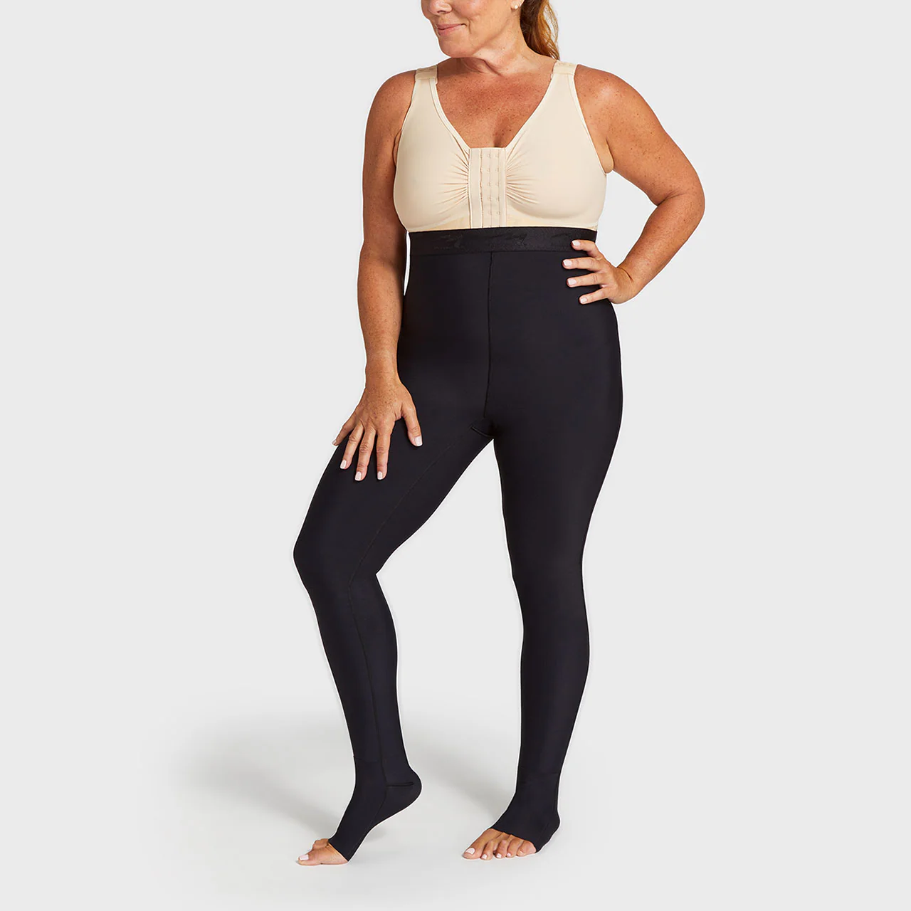 Lipedema Mid-State Everyday Management Legging | 15-20 mmHg | Style No.  LIEMLMS - Image 4