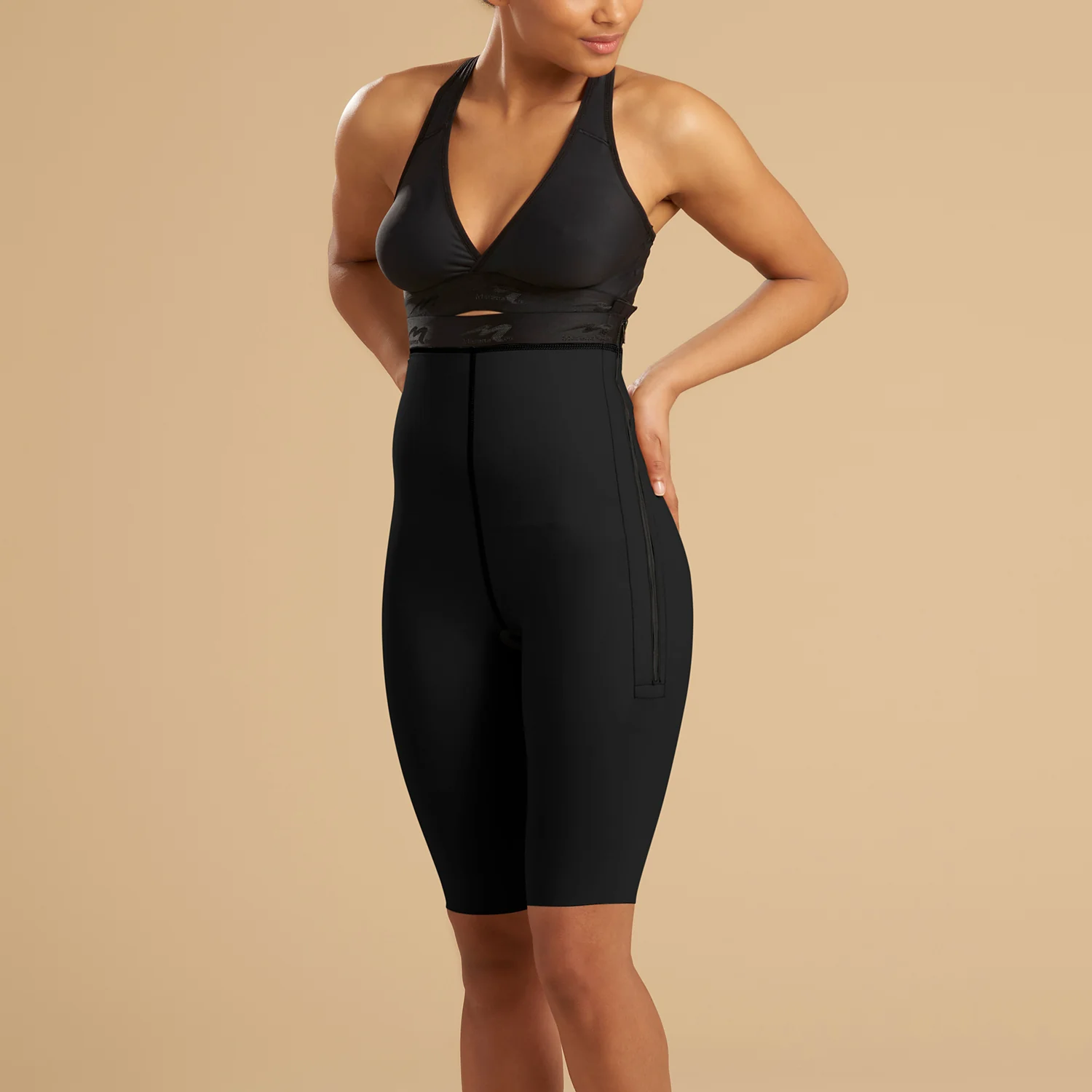 Single Zipper Girdle - Short Length - Style No. LL1GS - Image 3
